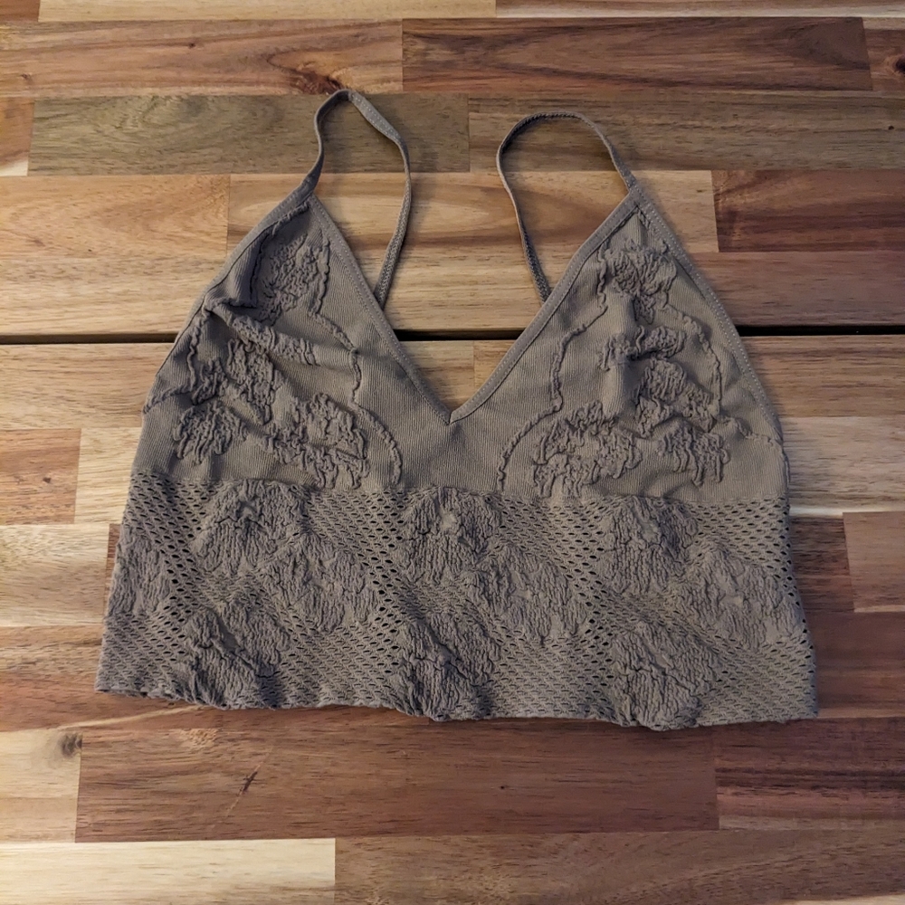 Free People brown bralette